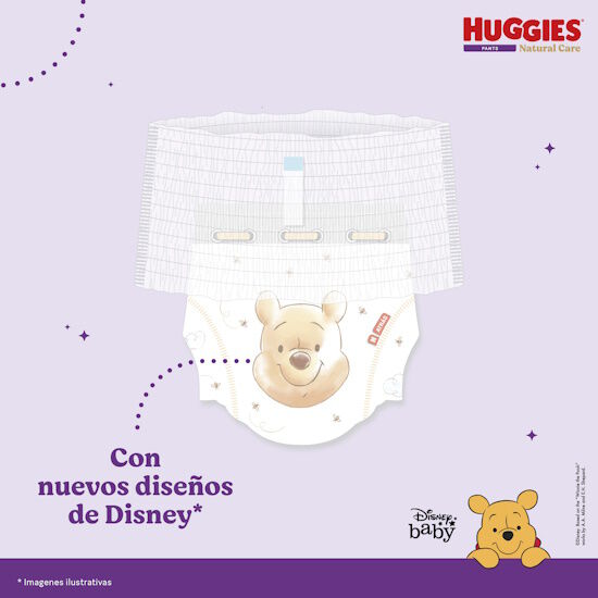 Pañales Huggies Natural Care Pants Etapa 6/XXXG 44U