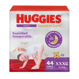 Pañales Huggies Natural Care Pants Etapa 6/XXXG 44U