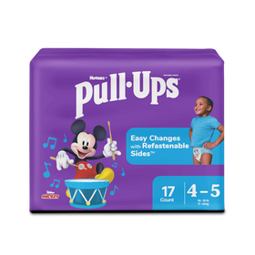 Pantanloncitos de Entrenamiento para Niños Huggies Pull Ups Tallas 4/5, 17uds