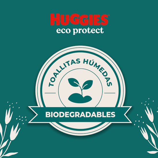 Toallitas Húmedas Huggies Eco Protect, 80 uds