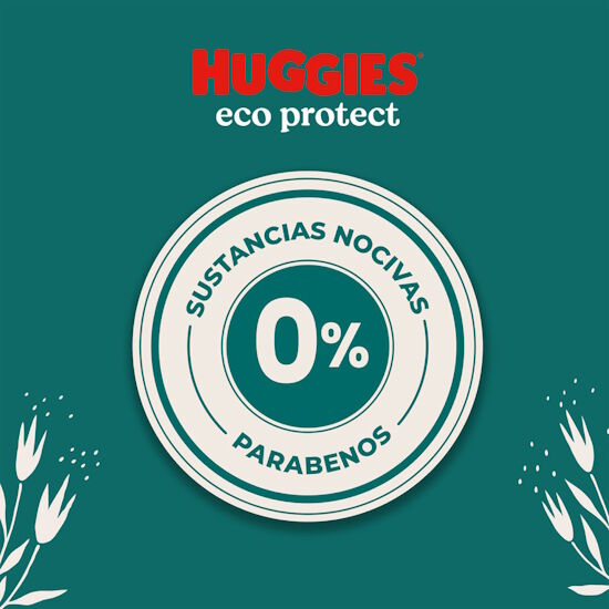 Pañales Huggies Eco Protect Talla XG, 44uds