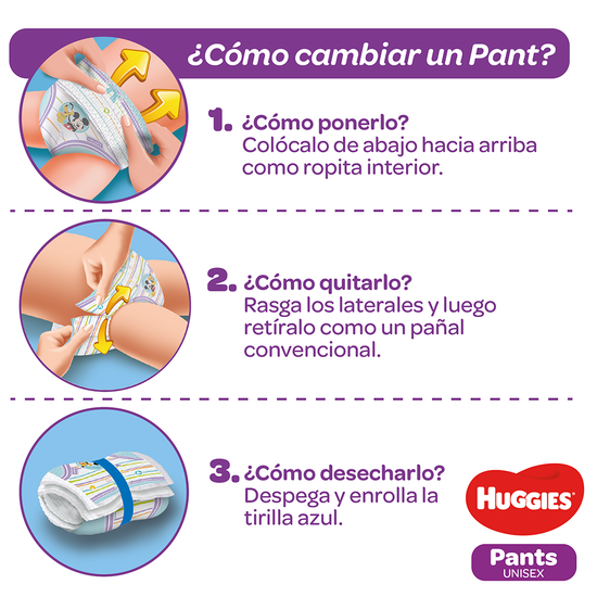 Pantanloncitos Huggies Natural Care G, 70uds