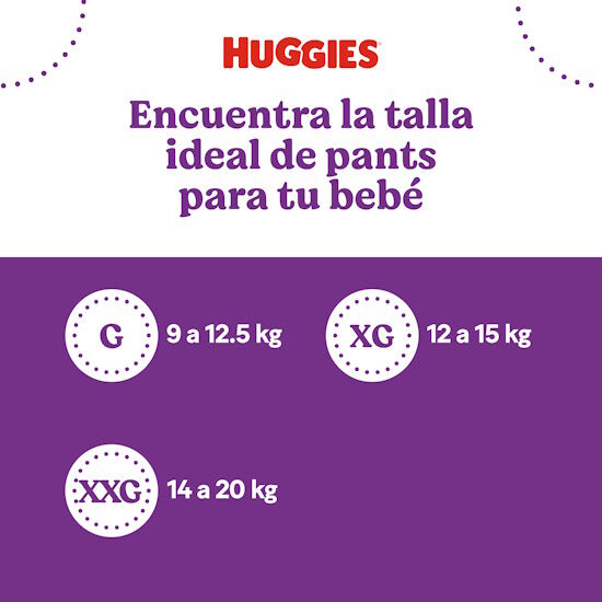 Pañales Huggies Natural Care Pants Etapa 6/XXXG 44U